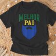 Brasilianisches Brasilien-Papa Dia Dos Pais Pai T-Shirt Geschenke für alte Männer