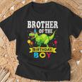 Brother Of The Birthday Boy T-Rex Rawr Dinosaur T-Shirt Gifts for Old Men