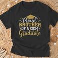 Brother Senior 2024 Proud Brother Of Class Of 2024 Graduate T-Shirt Gifts for Old Men