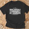 Bruh Formerly Known As Grandpa Vintage Father's Day T-Shirt Gifts for Old Men
