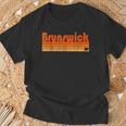 Brunswick Style Rétro Des Années 80 De L'ohio T-Shirt Cadeaux pour les vieillards