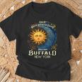 Buffalo New York 2024 Total Solar Eclipse April 8 Souvenir T-Shirt Gifts for Old Men