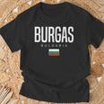 Burgas Bulgarien T-Shirt Geschenke für alte Männer