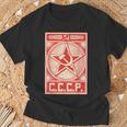 Camisaintage Hammer Sickle Urss Cccp Retro Soviet Camiseta unisex Regalos para ancianos
