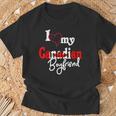 Canada I Love Canadien Boyfriend Couple Matching T-Shirt Gifts for Old Men