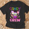 Candy Land Candy Crew Decorations Sweetie Candy Squad T-Shirt Gifts for Old Men