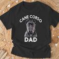 Cane Corso Dad Italian Mastiff Camiseta unisex Regalos para ancianos