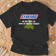 With Cannabis Du Bist Nicht Du Wenn Du Brokkoli Rauchst Motif T-Shirt Geschenke für alte Männer