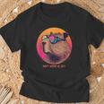 Capybara Dont Worry Be Capy Cute Be Happy Capybara T-Shirt Gifts for Old Men