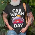 Car Wash Day Car Detailing Carwash T-Shirt Gifts for Old Men