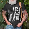 Castro Last Name Surname Team Castro Family Reunion T-Shirt Gifts for Old Men