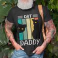 Cat Daddy Cats For For Fathers Day T-Shirt Gifts for Old Men