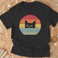 Cat Vintage Retro Vintage T-Shirt Geschenke für alte Männer