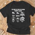 Ce Que Je Fais De Mon Temps Libre Conduire Un C15 T-Shirt Cadeaux pour les vieillards