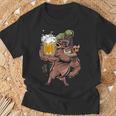 Chasseur Drôle De Sanglier Chasse & Bière T-Shirt Cadeaux pour les vieillards