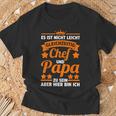 Chefateratertag Papa T-Shirt Geschenke für alte Männer