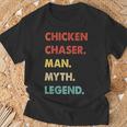 Chicken Chaser Gifts, Pops Man Myth Legend Shirts