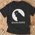 Chicken Daddy Vintage Fathers Day T-Shirt Gifts for Old Men