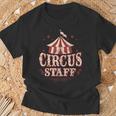 Circus Staff Vintage Circus Circus Staff T-Shirt Geschenke für alte Männer