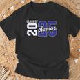 Class Of 2025 Senior 2025 Back To School 2025 Graduation 25 T-Shirt Gifts for Old Men