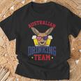 Classic Australian Drinking Team Best Australia T-Shirt Gifts for Old Men