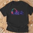 Club Nocturno Con Control De Audio Intermitente Led Camiseta unisex Regalos para ancianos