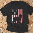 Cocker Spaniel 4Th Of July Patriotic American Usa Flag T-Shirt Gifts for Old Men
