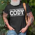 Cody Surname Team Family Last Name Cody T-Shirt Gifts for Old Men