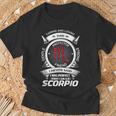 Scorpio Gifts, Scorpio Dad Shirts