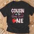 Cousin Of The Berry Sweet One Strawberry First Birthday T-Shirt Gifts for Old Men