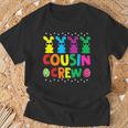Cousin Crew Bunny Rabbit Easter Day Eggs Hunting Squad T-Shirt Gifts for Old Men