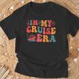 In My Cruise Era Cruise Family Vacation Trip Retro Groovy T-Shirt Gifts for Old Men