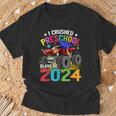 I Crushed Preschool Monster Truck Graduation Class Of 2024 T-Shirt Gifts for Old Men
