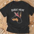 Cute Dobie Mom Doberman Pinscher Mother Of Doberman Dog T-Shirt Gifts for Old Men