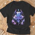 Cute Kawaii Witchy Demonic Lady Crystal Alchemy Pastel Goth T-Shirt Gifts for Old Men