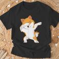 Dabbing Akita Inu T-Shirt Geschenke für alte Männer