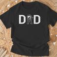 Dabbing Astronaut Daddy Dad Outer Space Planet Fathers Day T-Shirt Gifts for Old Men