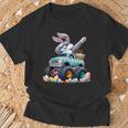 Dabbing Bunny Happy Easter Monster Truck Easter T-Shirt Gifts for Old Men