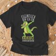 Dabbing Krokodil Kostüm Kinder Jungen Krokodil T-Shirt Geschenke für alte Männer