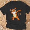 Dabbing Tiger Boys Tiger Dab T-Shirt Geschenke für alte Männer