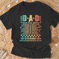 Dad Make It All Happen Dada The Fatherhood Tour Father's Day T-Shirt Gifts for Old Men