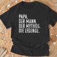 Dad Man Mythos Die Legend Father's Day Birthday T-Shirt Geschenke für alte Männer