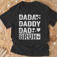 Dada Daddy Dad Bruh Family My Daughter Father's Day T-Shirt Gifts for Old Men