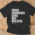 Damen I Dötzchen Papa Begleitung Einschulung Mit-Ausschnitt T-Shirt Geschenke für alte Männer