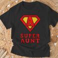 Damen Superhelden-Super-Tante- – Tolles Geschenk T-Shirt Geschenke für alte Männer