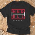 Danmark Fan Hndbll Handballer T-Shirt Geschenke für alte Männer