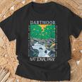 Dartmoor National Park Becky Falls Vintage Distressed T-Shirt Gifts for Old Men