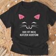 Das Ist Mein Katzens Costume Party Carnival T-Shirt Geschenke für alte Männer