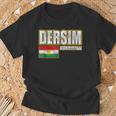 Dersim Kurdistan Flag Free Kurdistan Dersim T-Shirt Geschenke für alte Männer