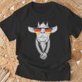 Deutschland-Ziege Mit Deutschland-Sonnenbrille T-Shirt Geschenke für alte Männer